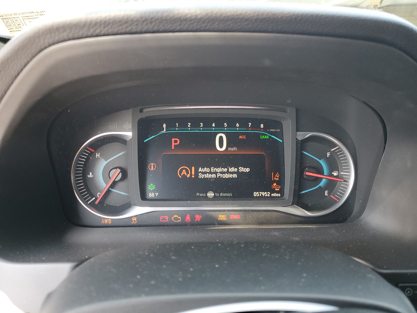 5FNYF8H97MB016920 2021 Honda Passport Touring