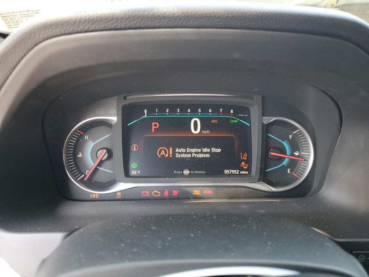 2021 Honda Passport Touring VIN: 5FNYF8H97MB016920 Lot: 65713794