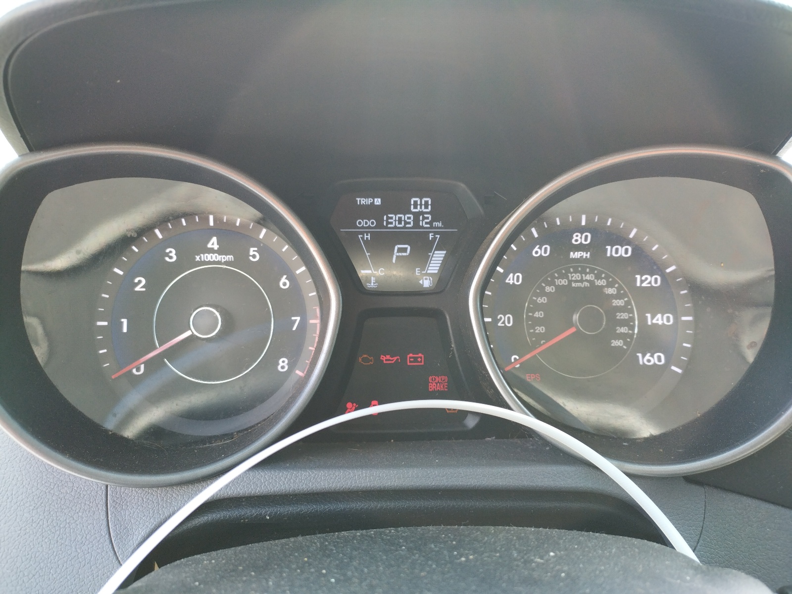 5NPDH4AE2CH069808 2012 Hyundai Elantra Gls