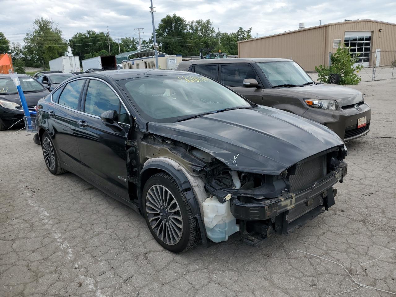 2017 Ford Fusion Se Phev VIN: 3FA6P0PUXHR128262 Lot: 66811744