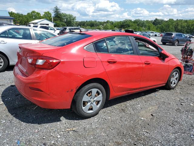 Седани CHEVROLET CRUZE 2017 Червоний
