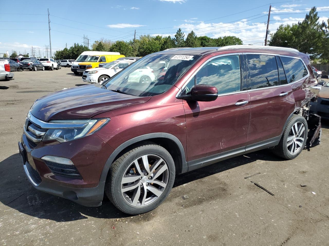 5FNYF6H05GB086183 2016 HONDA PILOT - Image 1