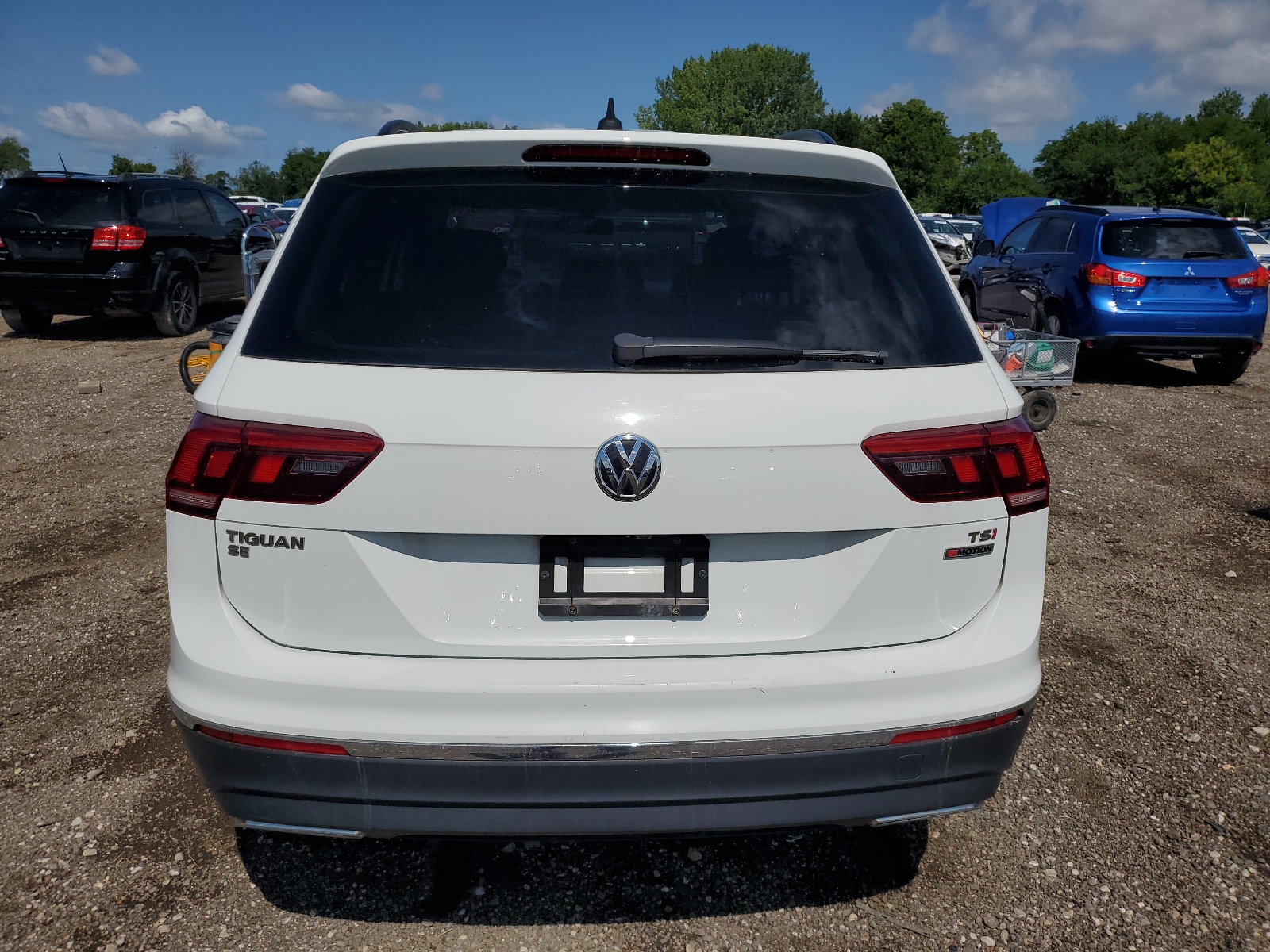 2018 Volkswagen Tiguan Se vin: 3VV2B7AX2JM053340