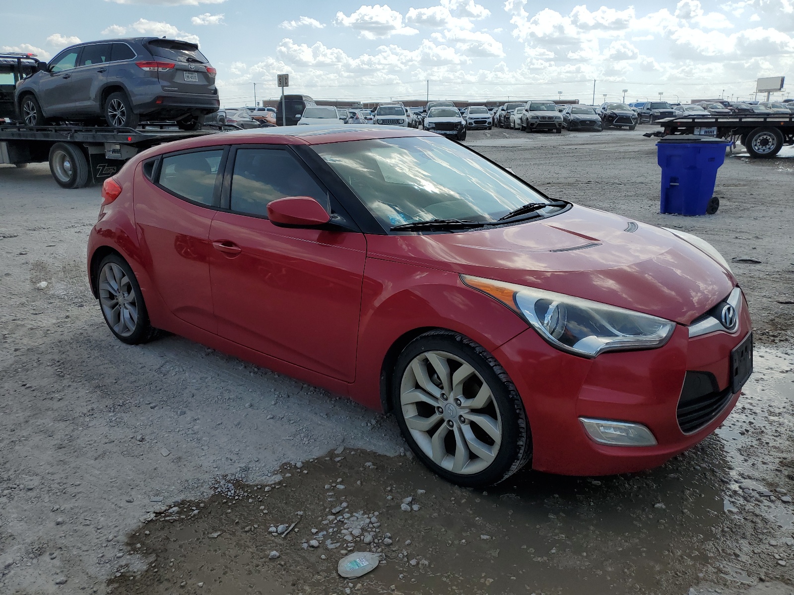 KMHTC6ADXCU068727 2012 Hyundai Veloster