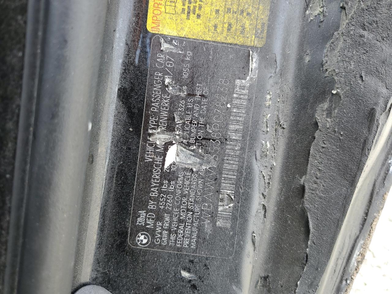 2008 BMW 328 Xi Sulev VIN: WBAWV53538P078238 Lot: 67447094