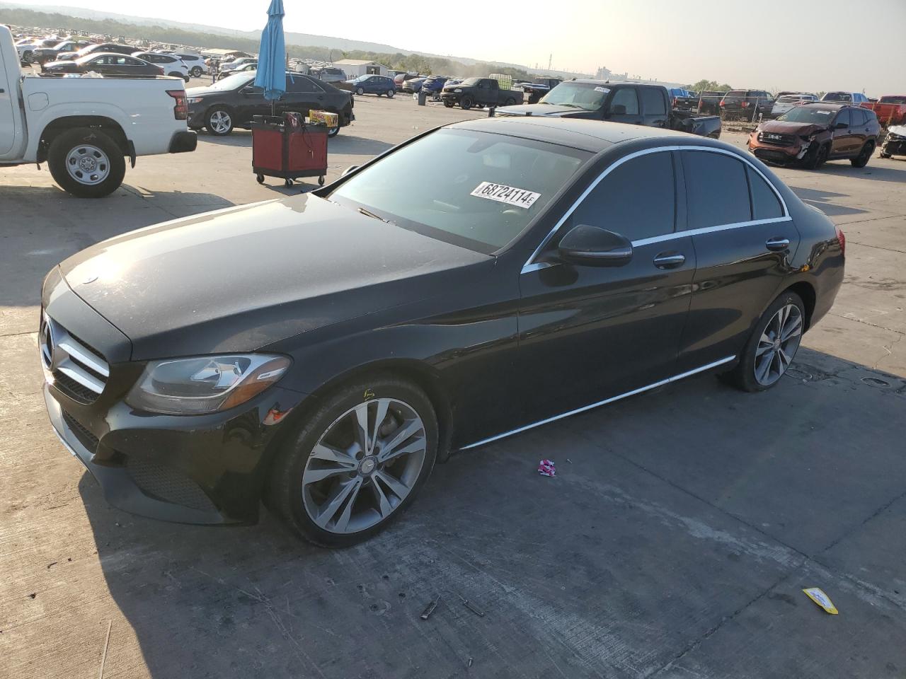 55SWF4JBXGU178833 2016 MERCEDES-BENZ C CLASS - Image 1