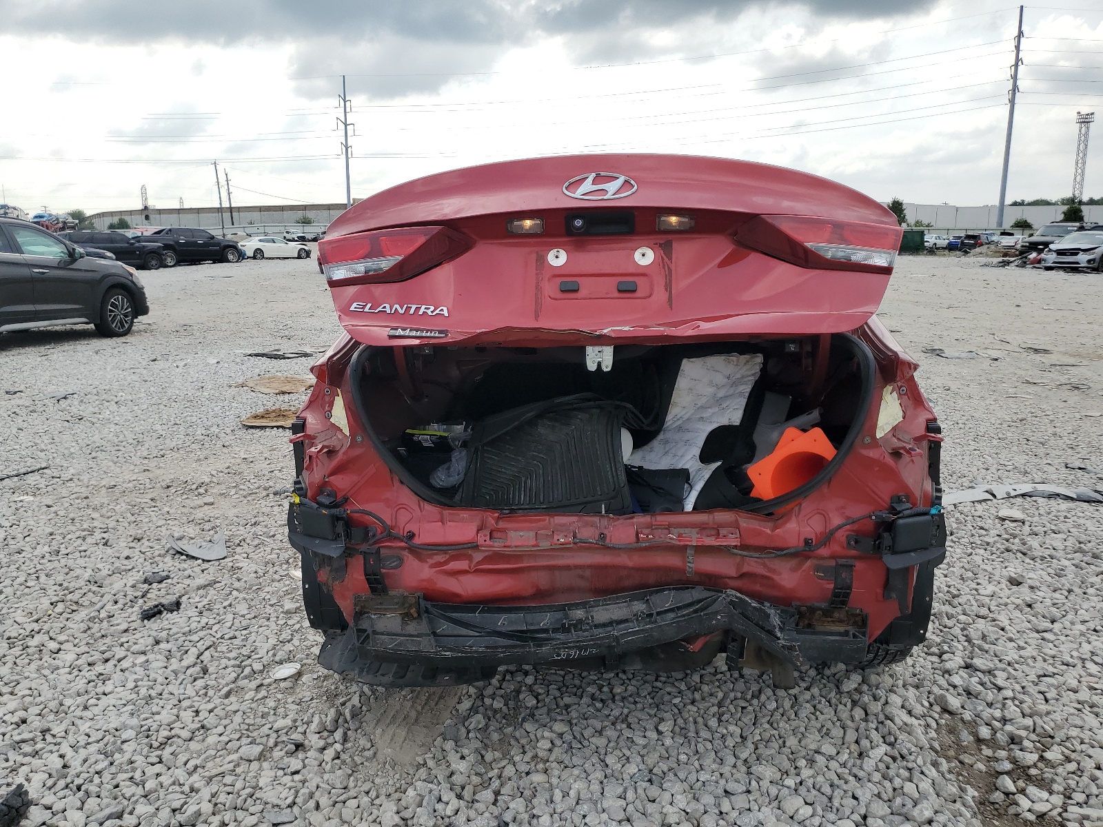 5NPD84LFXJH253526 2018 Hyundai Elantra Sel