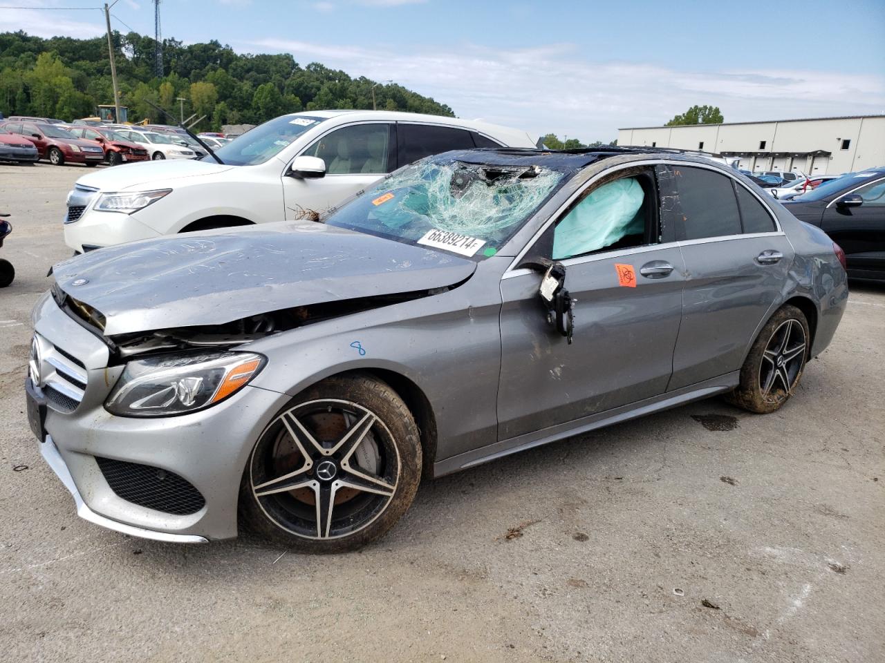 2016 Mercedes-Benz C 300 4Matic VIN: 55SWF4KB0GU109471 Lot: 66389214