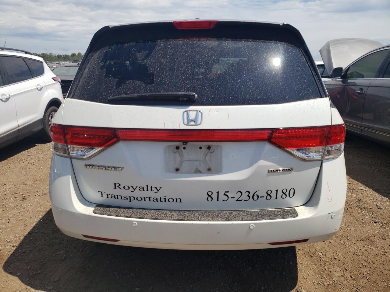 5FNRL5H95FB005669 2015 Honda Odyssey Touring