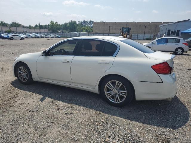  INFINITI G37 2013 White