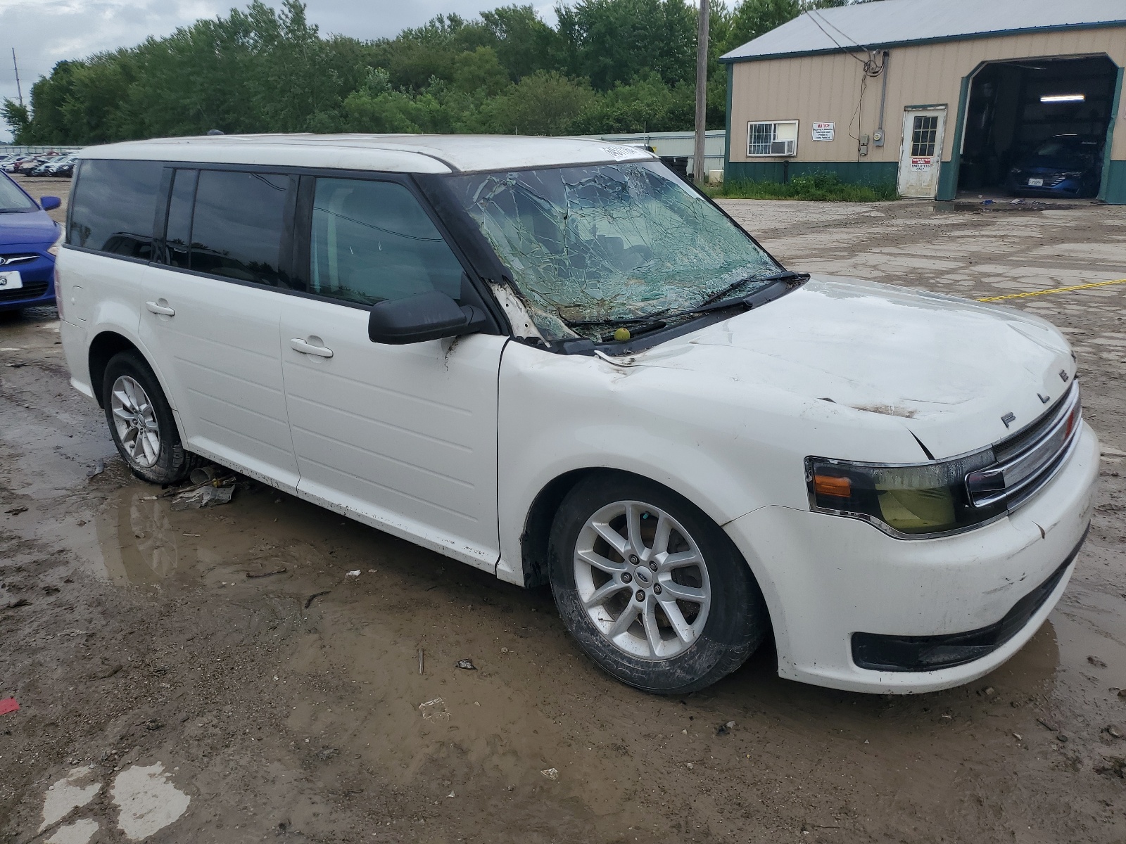 2014 Ford Flex Se vin: 2FMGK5B87EBD13931