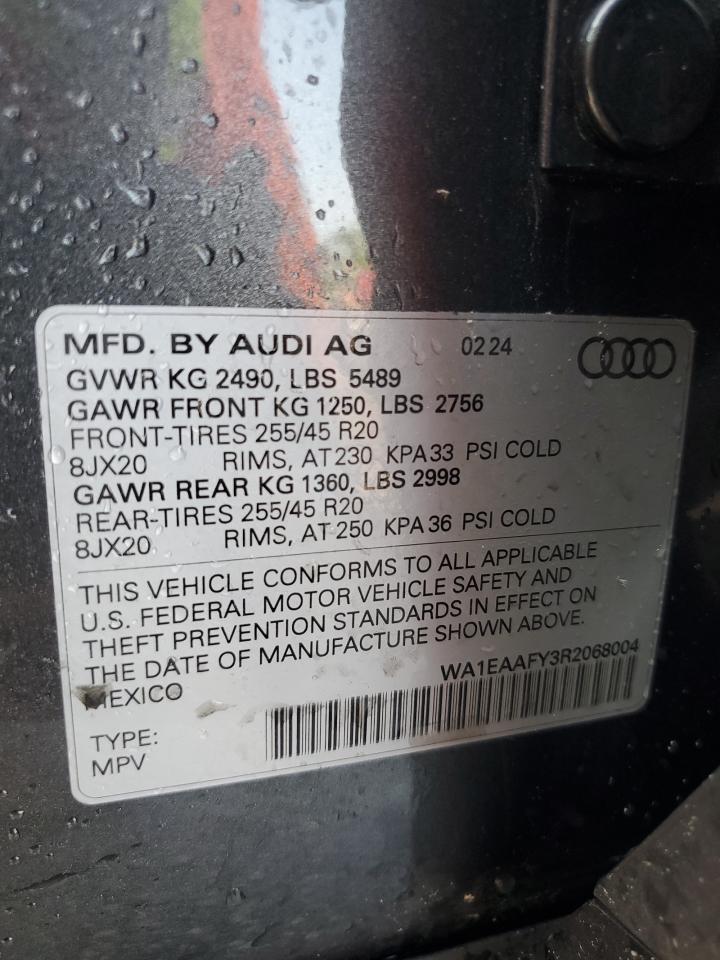 WA1EAAFY3R2068004 2024 Audi Q5 Premium Plus 45