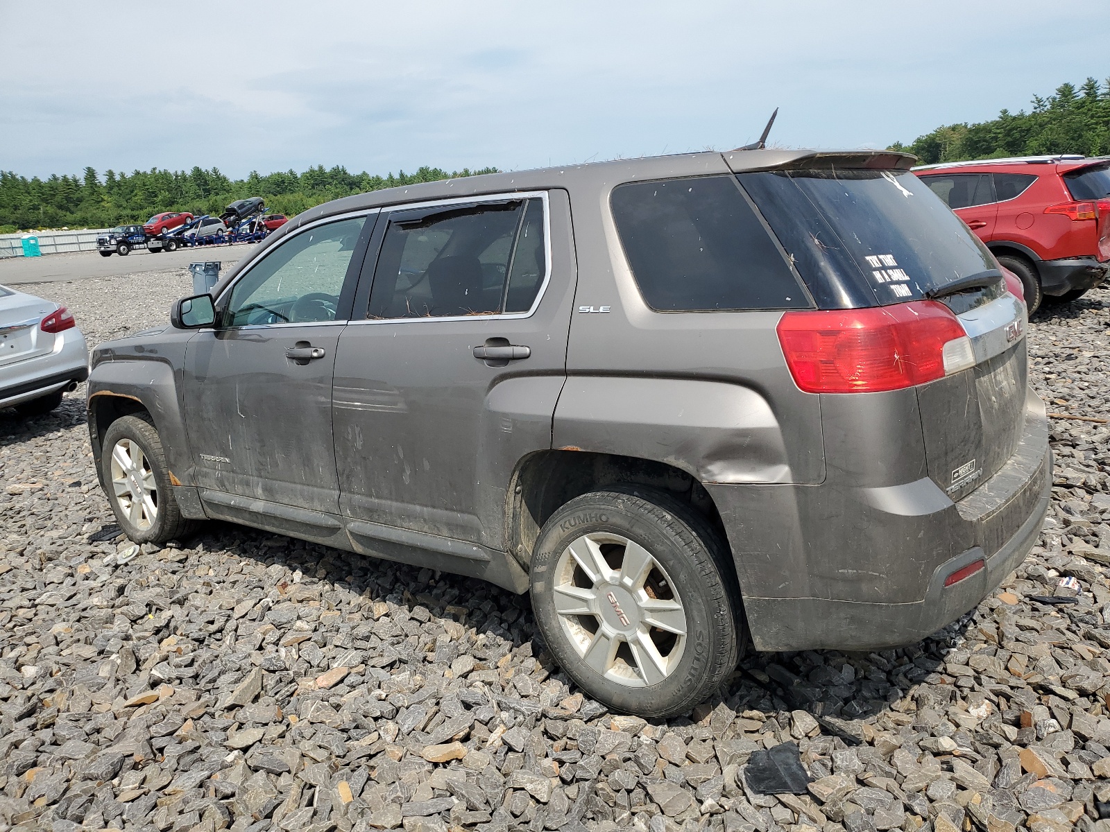 2012 GMC Terrain Sle vin: 2GKFLREK3C6227165