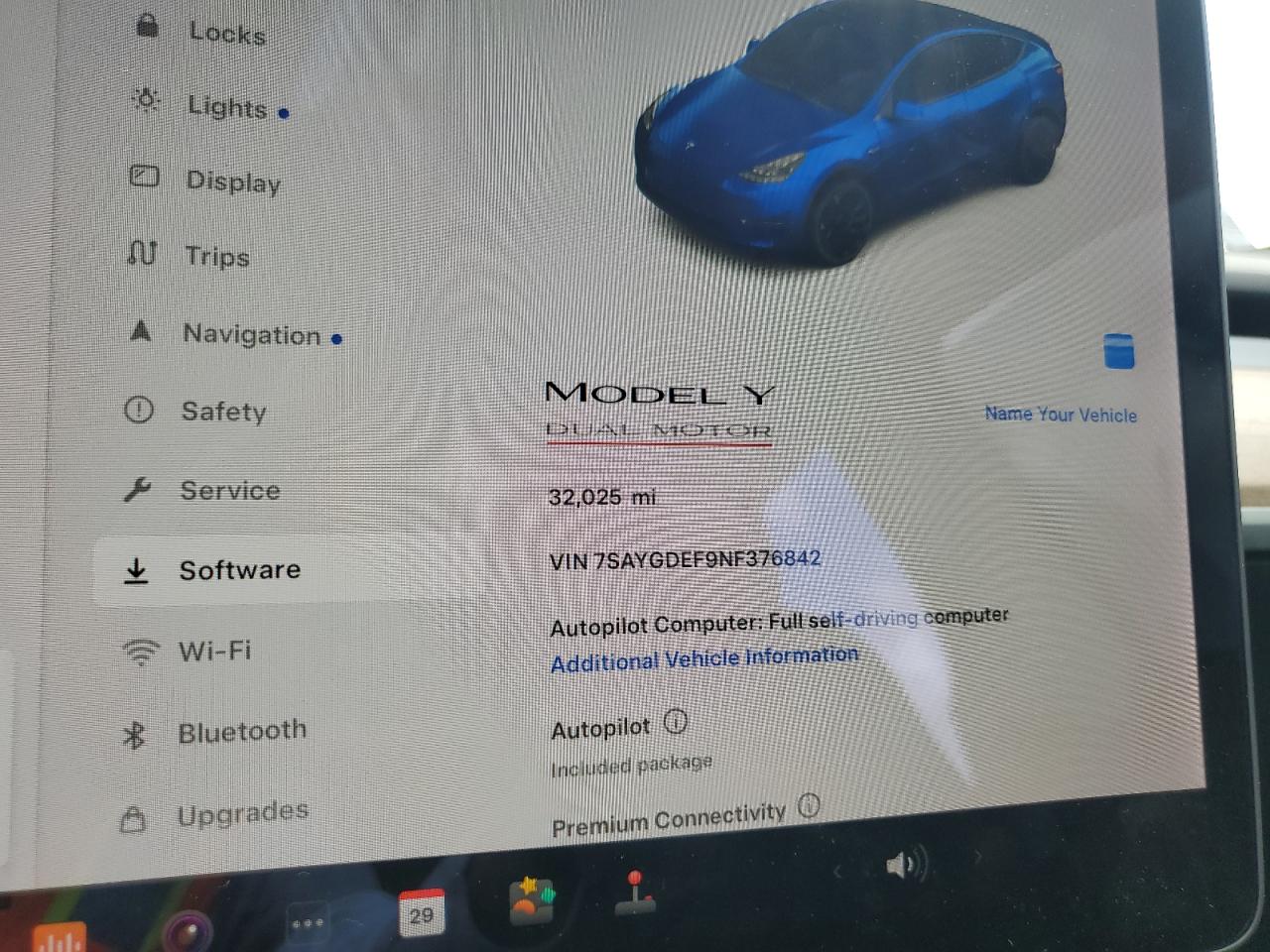 7SAYGDEF9NF376842 2022 Tesla Model Y