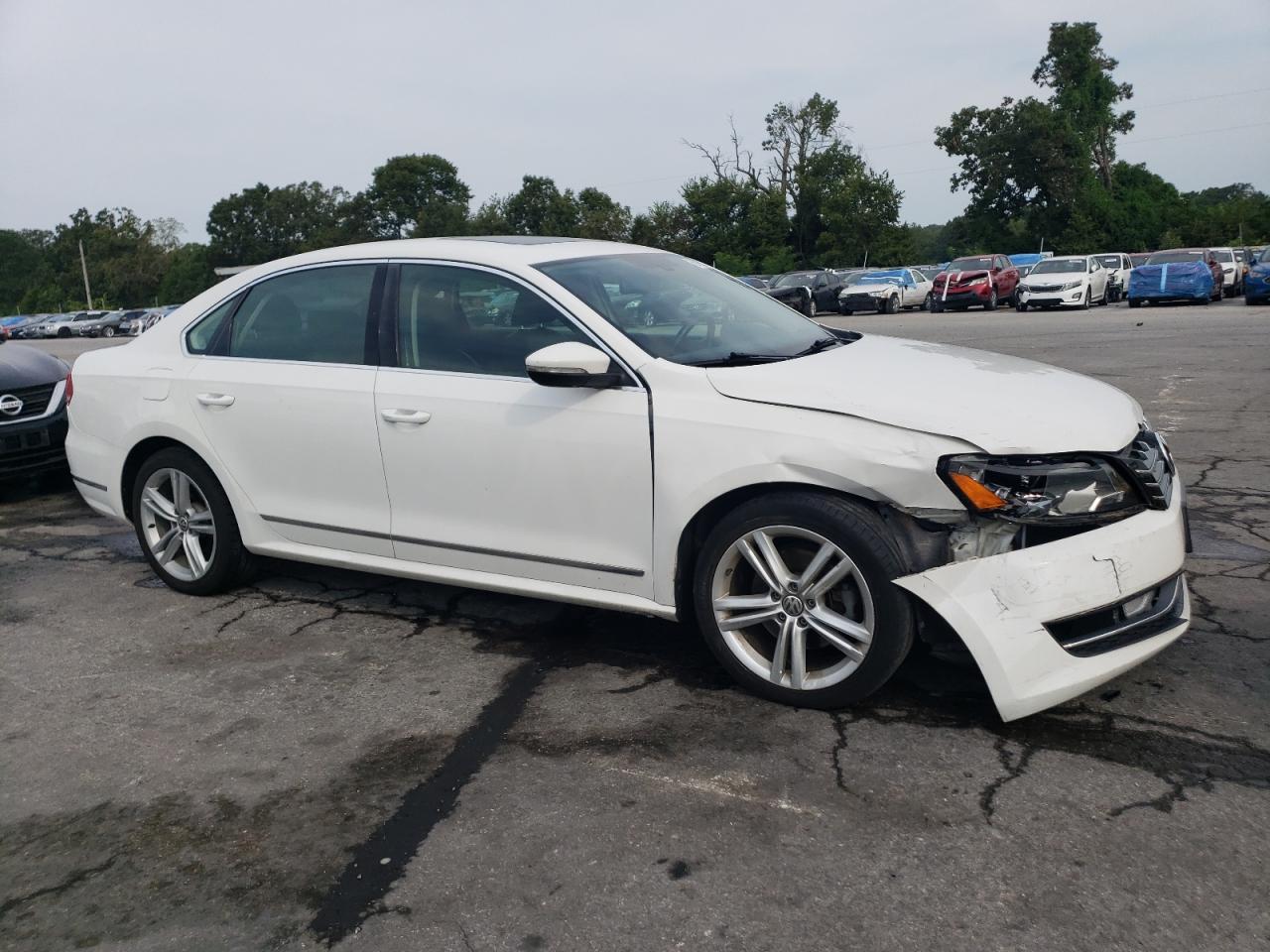 2012 Volkswagen Passat Sel VIN: 1VWCN7A32CC046431 Lot: 69157874