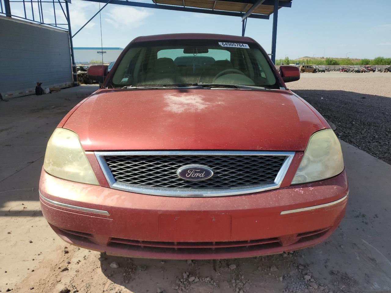 2005 Ford Five Hundred Se VIN: 1FAFP23125G163937 Lot: 64905764