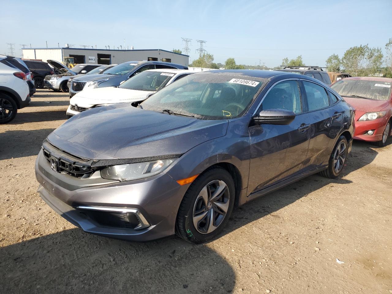 19XFC2F60KE010935 2019 HONDA CIVIC - Image 1