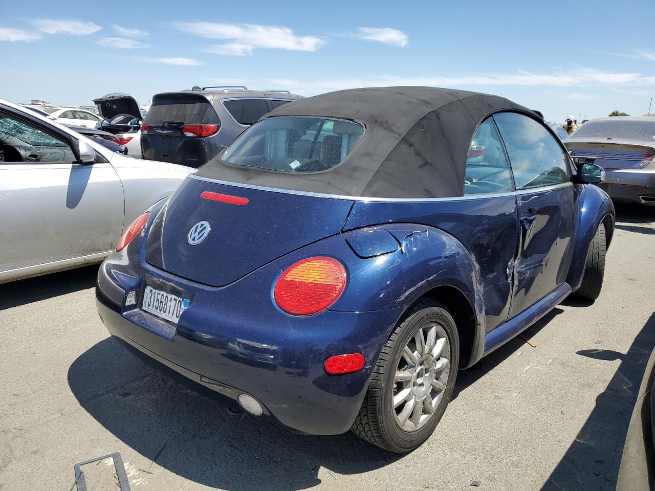 2005 Volkswagen New Beetle Gls VIN: 3VWCM31YX5M317275 Lot: 65538974