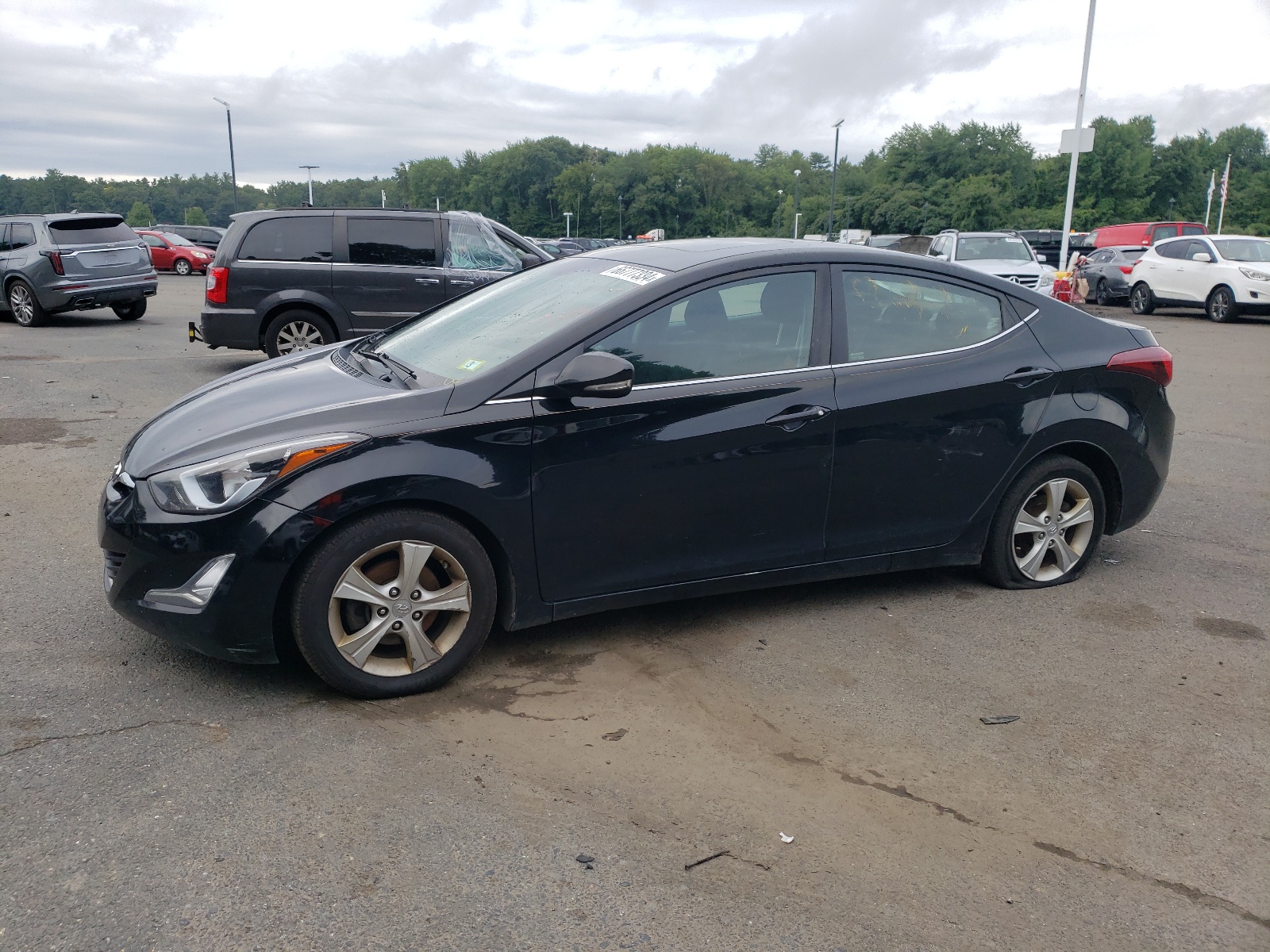 2016 Hyundai Elantra Se vin: KMHDH4AE7GU566747