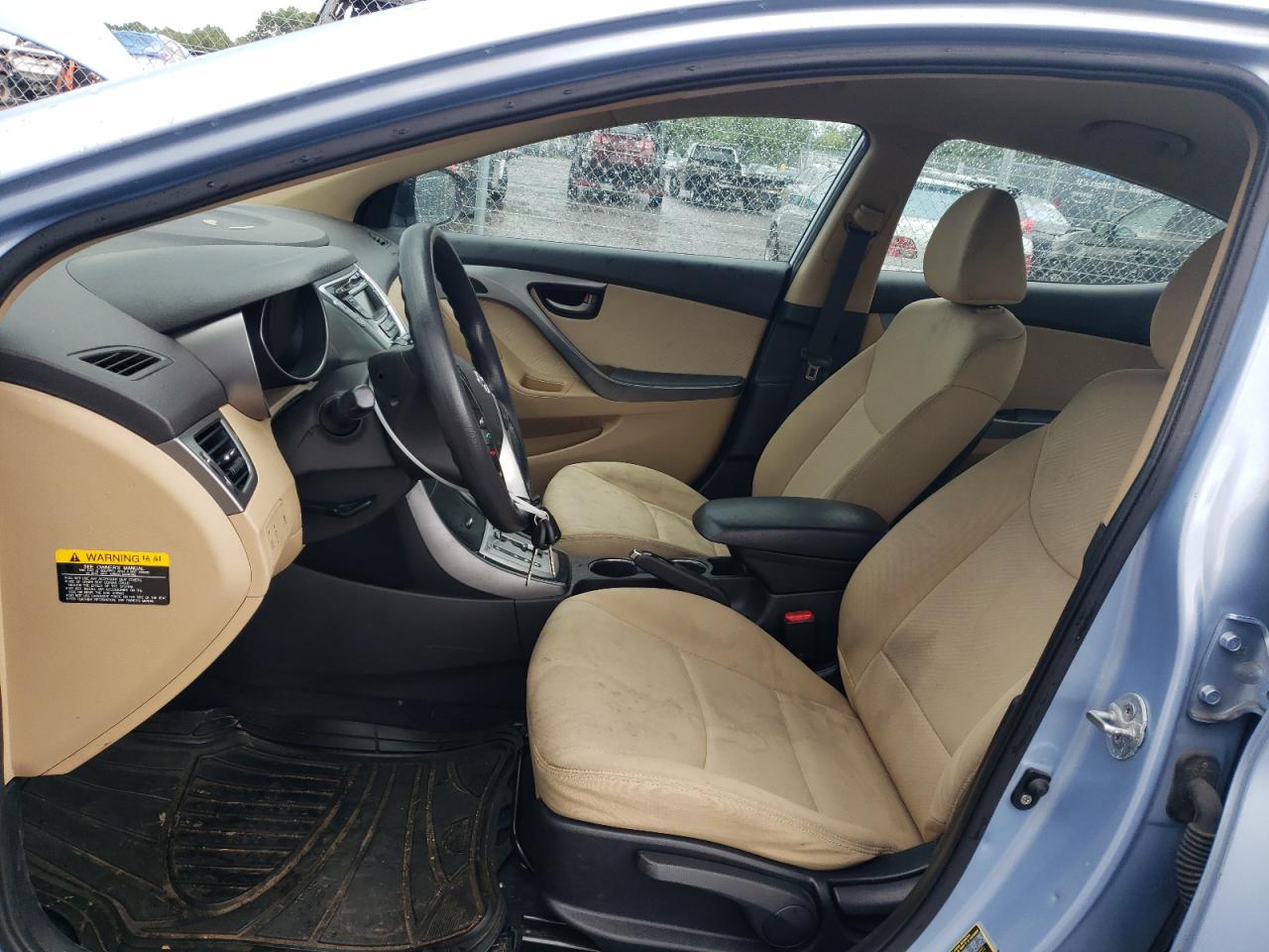 2012 Hyundai Elantra Gls VIN: KMHDH4AE6CU393071 Lot: 66657244