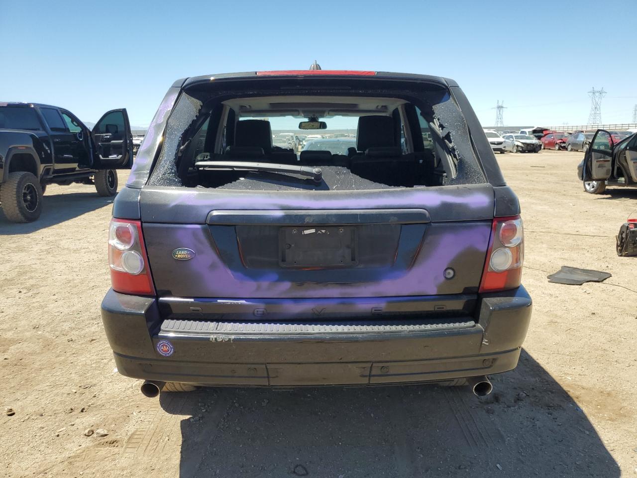 2008 Land Rover Range Rover Sport Hse VIN: SALSK25428A145484 Lot: 68143084