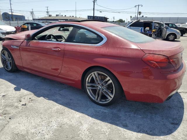 Купе BMW 6 SERIES 2012 Красный