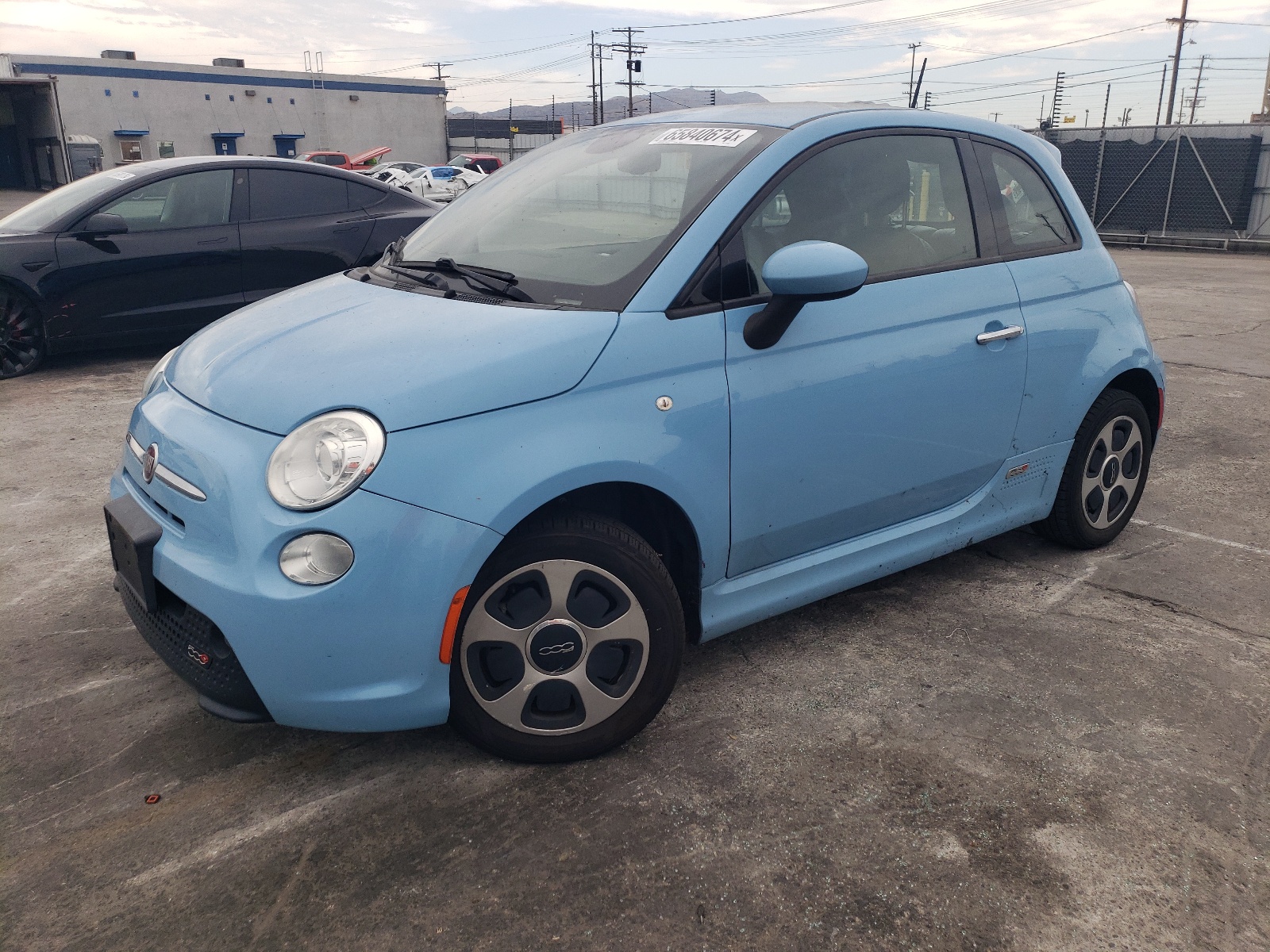 2015 Fiat 500 Electric vin: 3C3CFFGE3FT717802