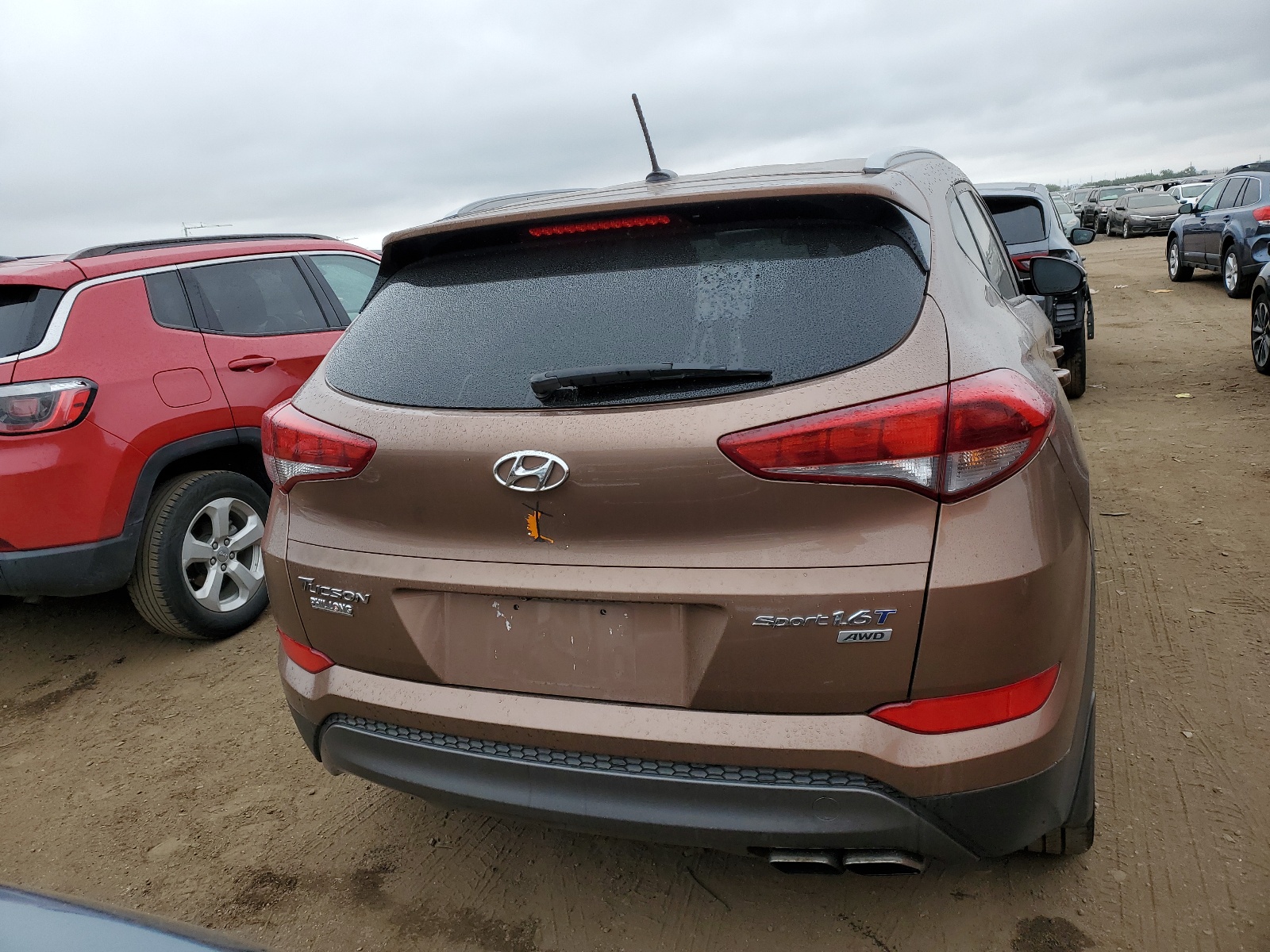 2016 Hyundai Tucson Limited vin: KM8J3CA24GU224710