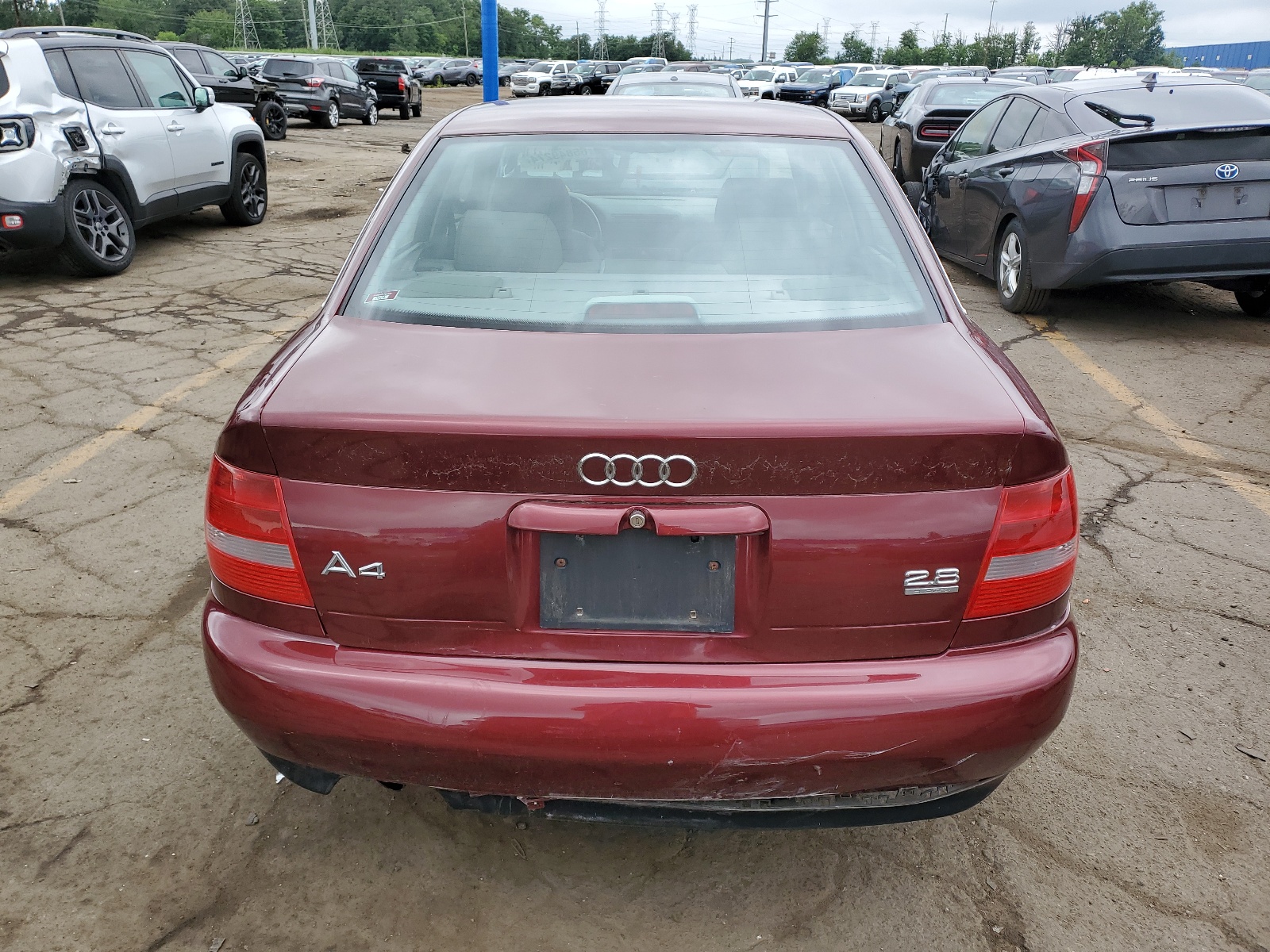 WAUDH68D21A092001 2001 Audi A4 2.8 Quattro