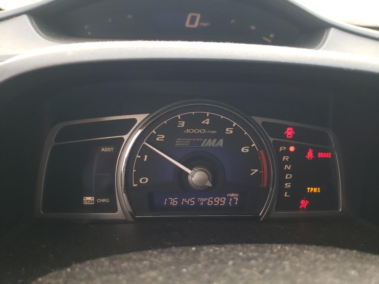 2008 Honda Civic Hybrid VIN: JHMFA36268S030913 Lot: 66823234