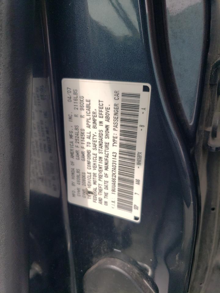 19UUA662X7A031143 2007 Acura Tl