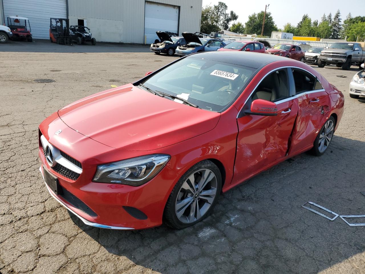 WDDSJ4GB0JN596838 2018 MERCEDES-BENZ CLA CLASS - Image 1