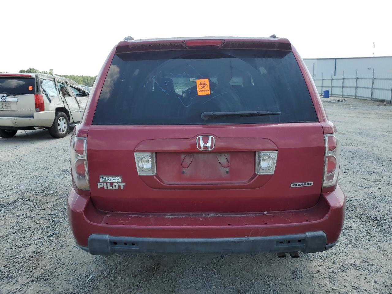 2006 Honda Pilot Ex VIN: 5FNYF18406B009242 Lot: 67539134