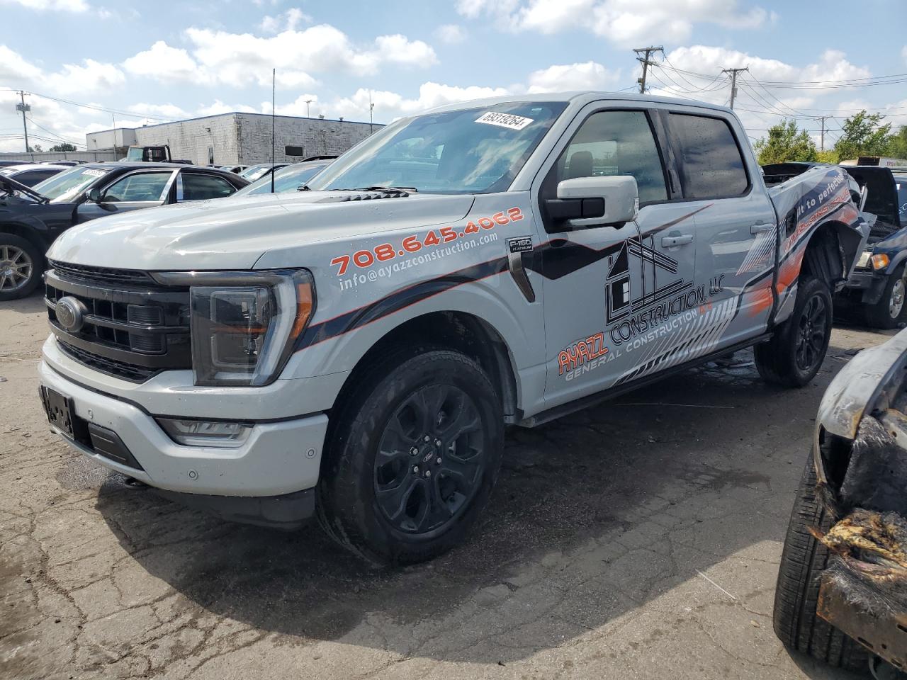 2023 Ford F150 Supercrew VIN: 1FTFW1ED5PFB68296 Lot: 69319264