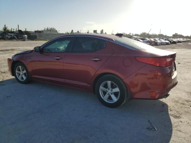  KIA OPTIMA 2015 Red
