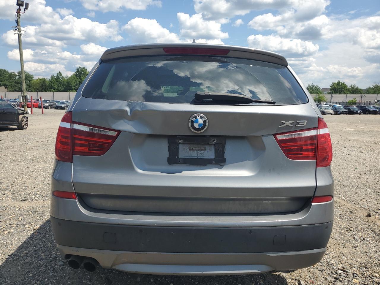 2011 BMW X3 xDrive28I VIN: 5UXWX5C55BL707895 Lot: 66954814