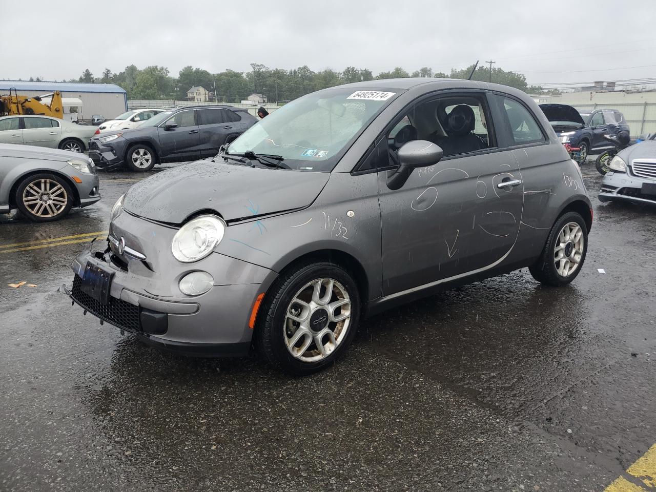 2012 Fiat 500 Pop VIN: 3C3CFFAR7CT277266 Lot: 64925174