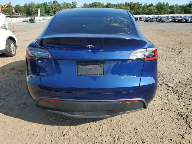  TESLA MODEL Y 2021 Синий