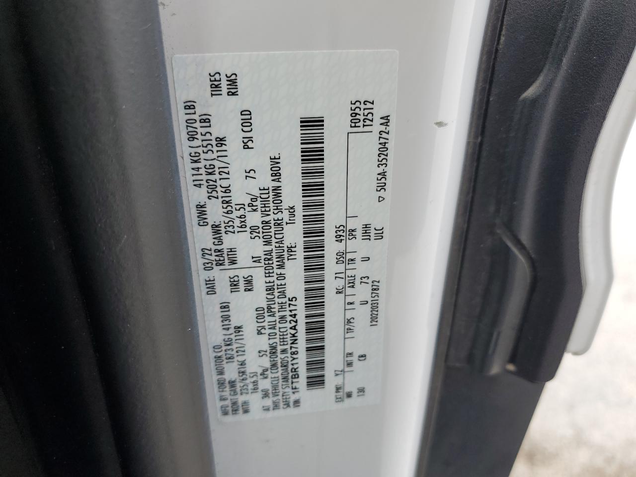 2022 Ford Transit - Image 14
