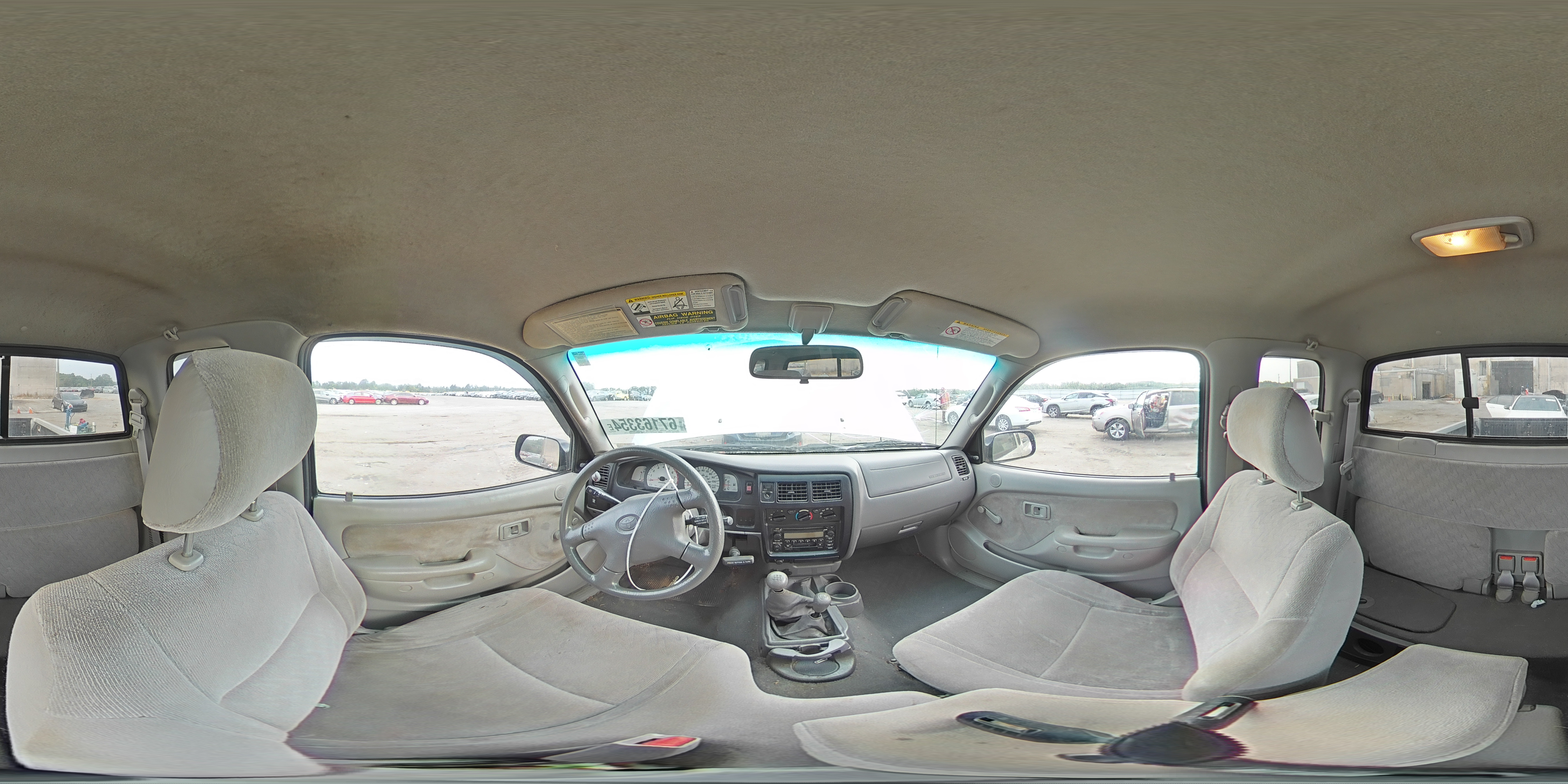 2002 Toyota Tacoma Xtracab VIN: 5TEWM72N12Z107495 Lot: 67163354