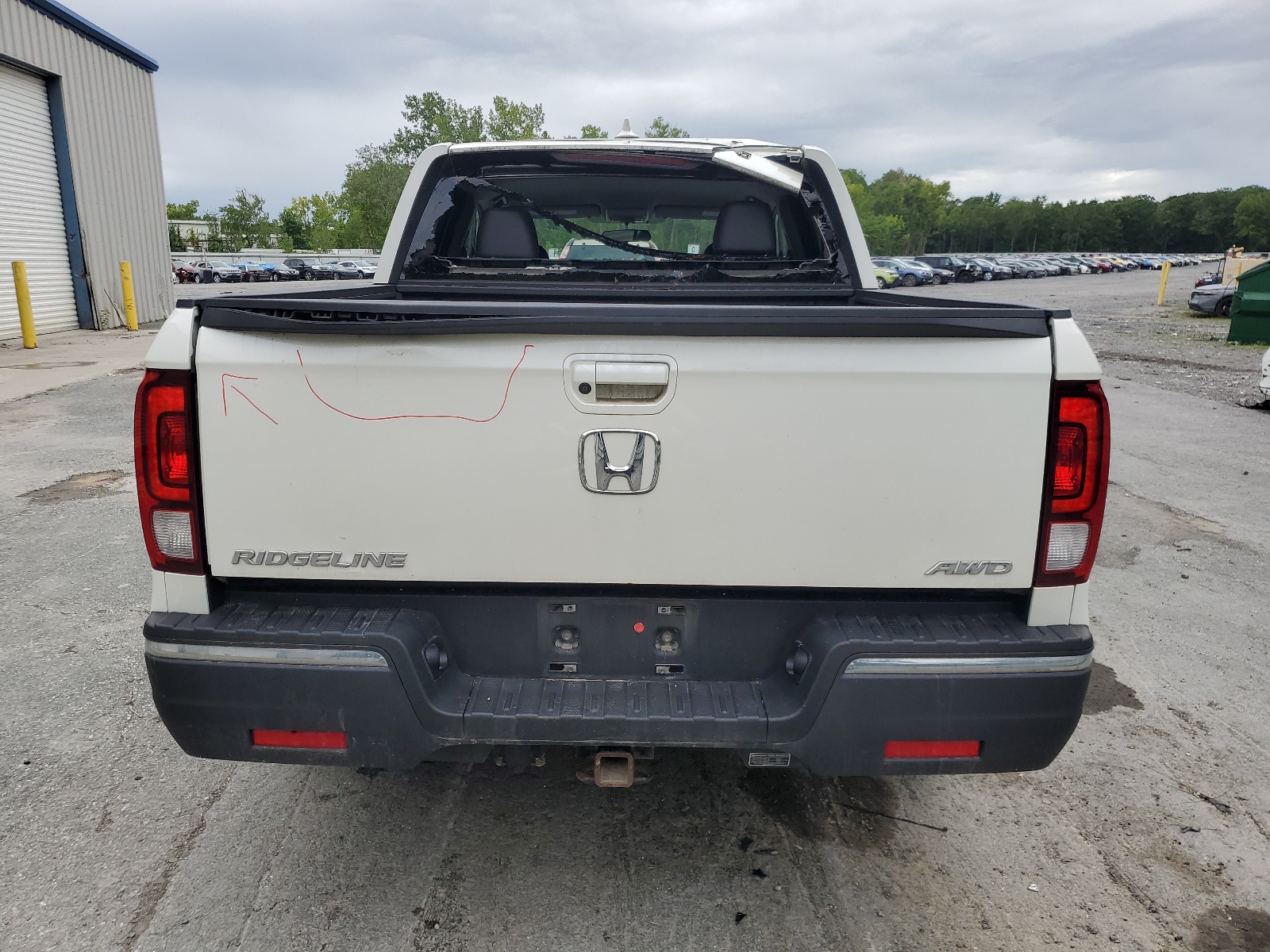 5FPYK3F57HB021255 2017 Honda Ridgeline Rtl