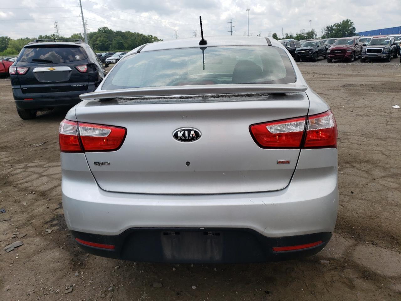 2014 Kia Rio Lx VIN: KNADM4A38E6418510 Lot: 65430474