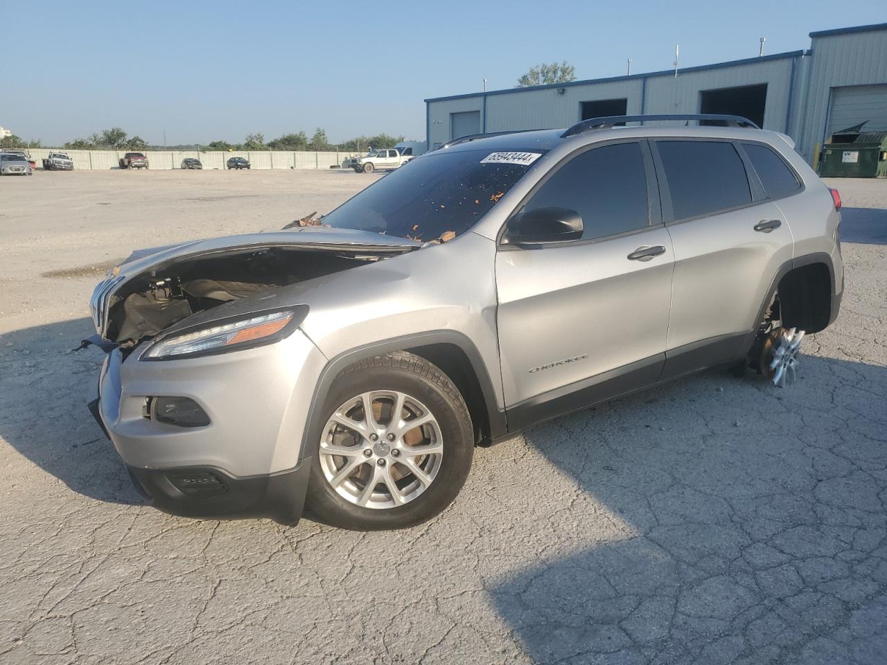 2016 Jeep Cherokee Sport VIN: 1C4PJMAB1GW187386 Lot: 65943444