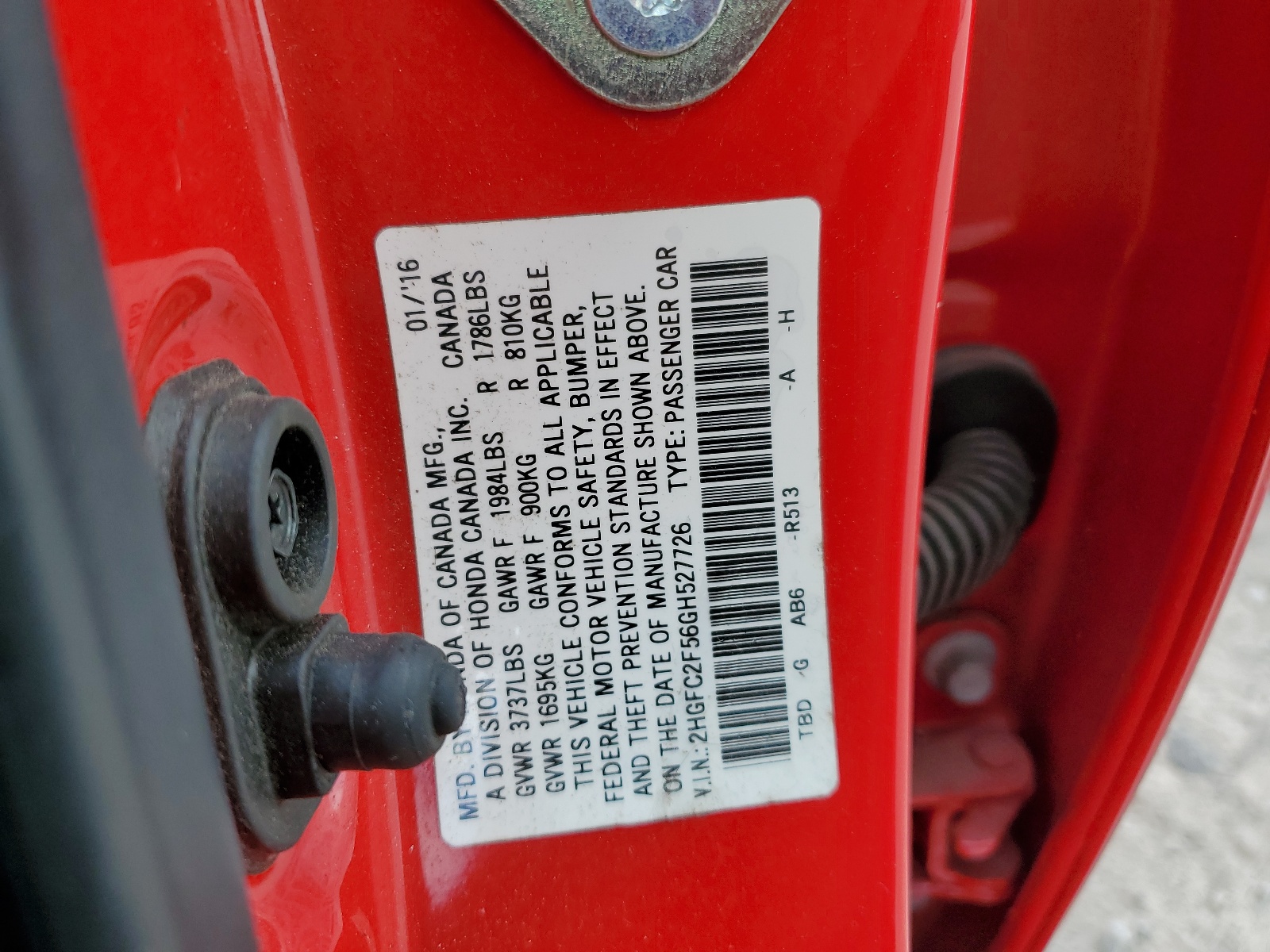 2HGFC2F56GH527726 2016 Honda Civic Lx 2HGFC2F56GH527726 2016 Honda Civic Lx