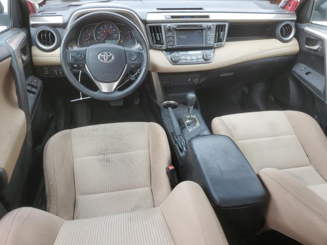  TOYOTA RAV4 2015 Червоний