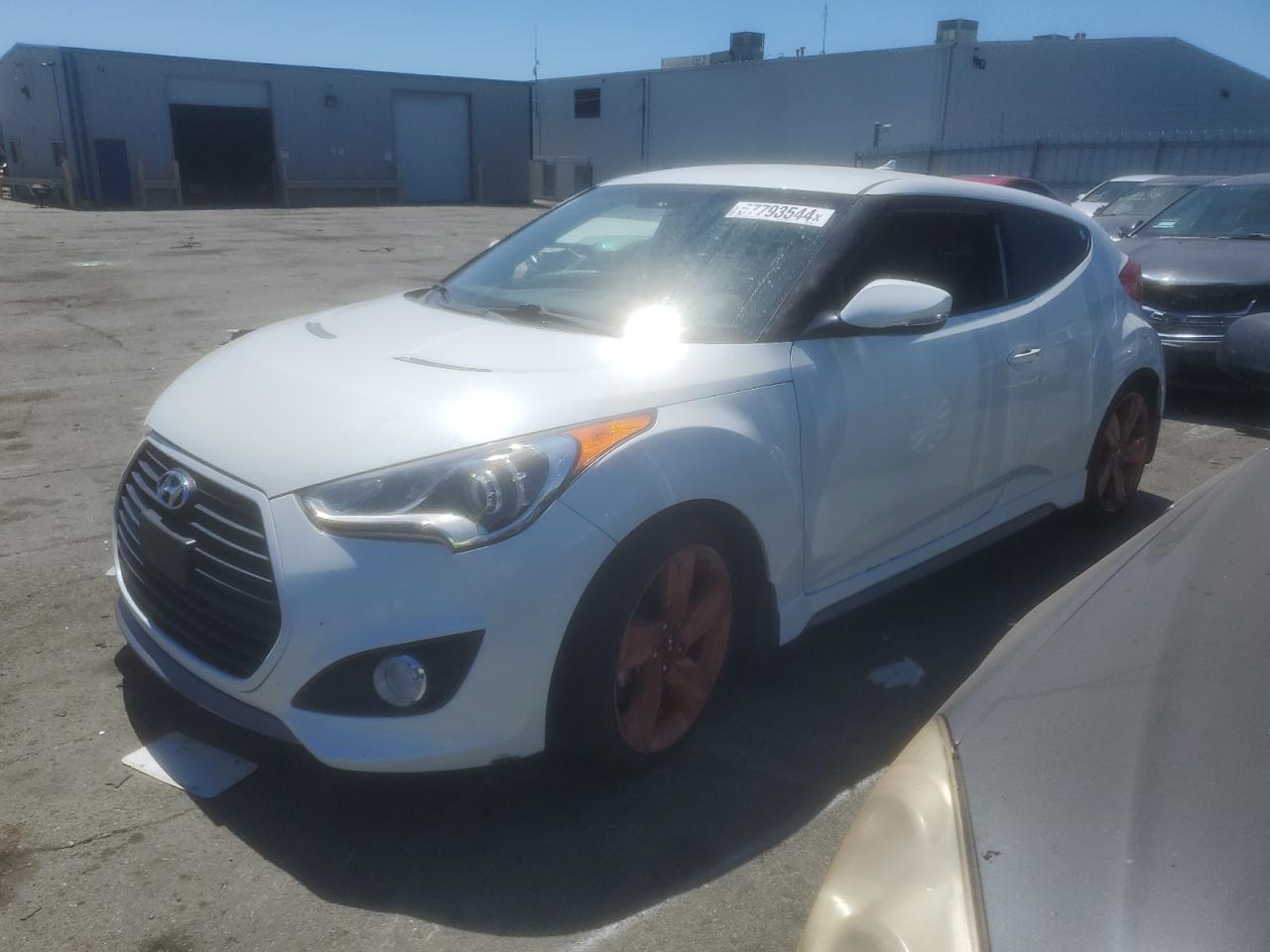 KMHTC6AE3EU200447 2014 Hyundai Veloster Turbo