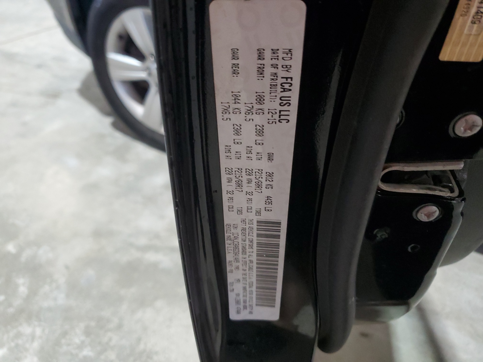 1C4NJCBA8GD641409 2016 Jeep Compass Sport