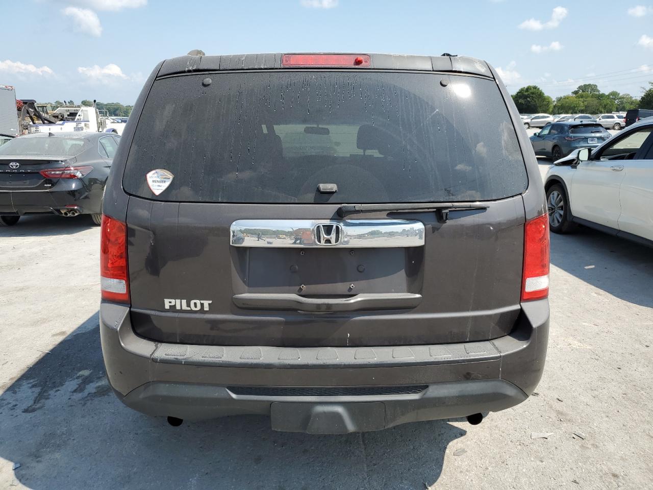 2012 Honda Pilot Lx VIN: 5FNYF3H20CB002216 Lot: 65326254