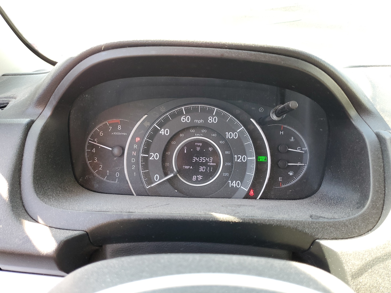 3CZRM3H57DG701076 2013 Honda Cr-V Ex