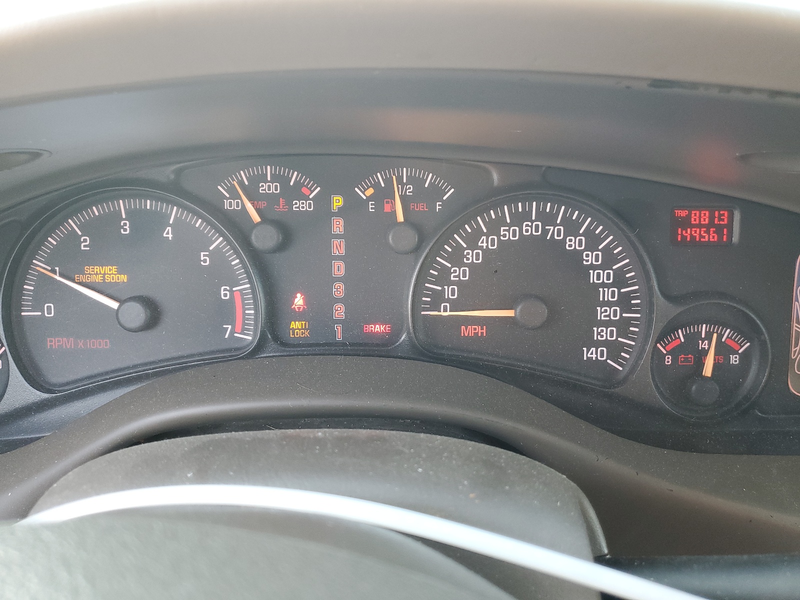 1G2HX52K434112599 2003 Pontiac Bonneville Se